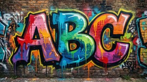 Graffiti ABC Mural