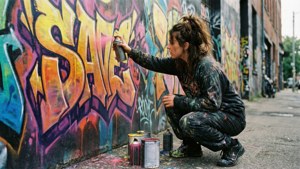 Graffiti Artist Raze