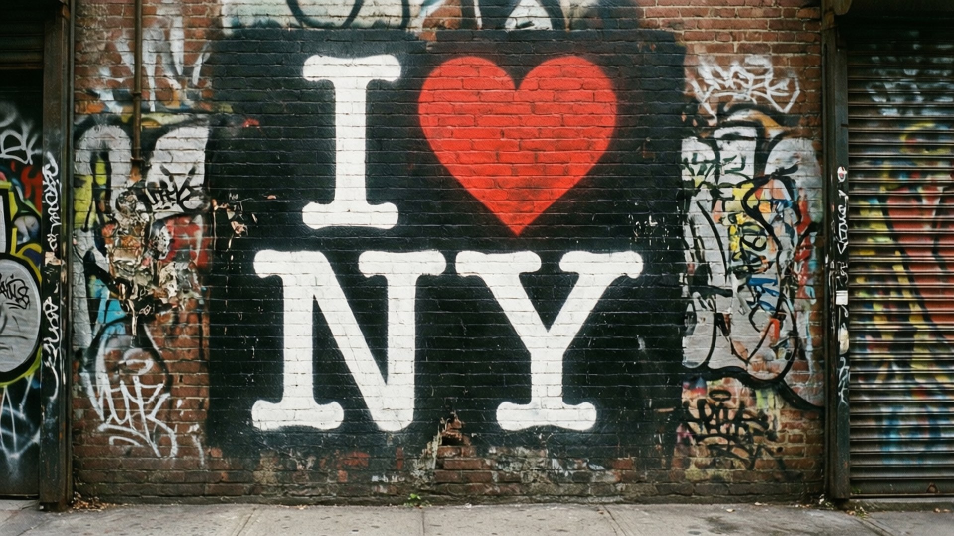 Graffiti Love by Wallpapers.art Studio