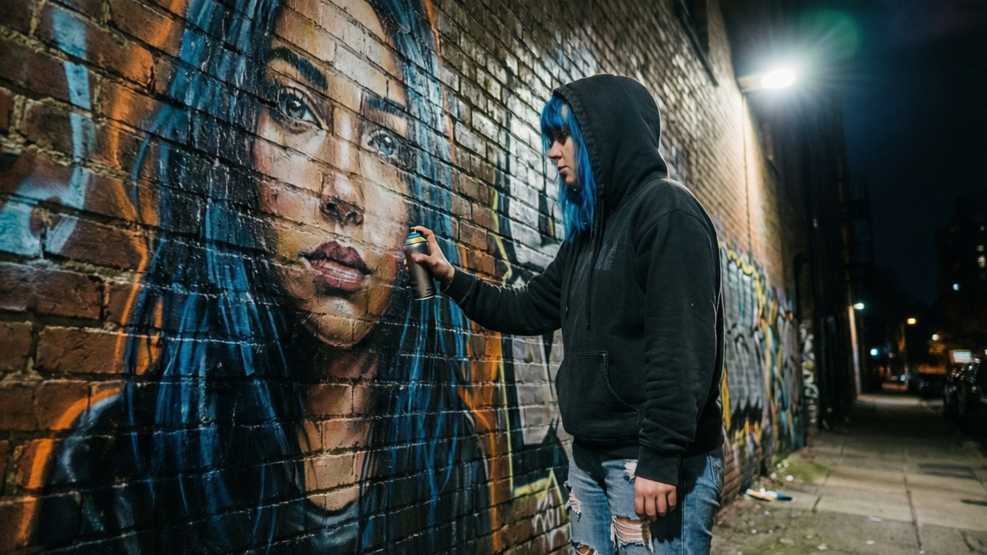 Graffiti Muse by Wallpapers.art Studio