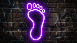 Graffiti Neon Print