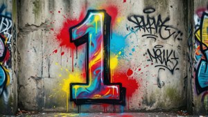 Graffiti Number 1