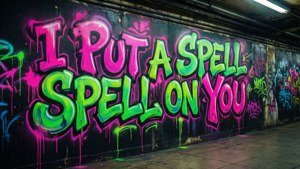 Graffiti Spell Wall