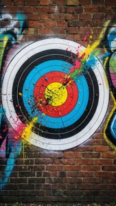 Graffiti Target Wall