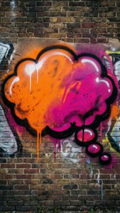 Graffiti Thought Bubble
