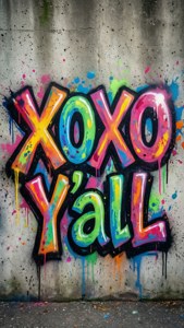 Graffiti XOXO Y'all