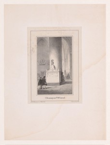 Grafmonument C. Brunings en F. W. Conrad in de Sint-Bavokerk in Haarlem