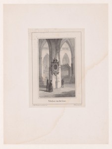 Grafmonument Nikolaas van der Leur in de Sint-Bavokerk in Haarlem