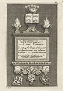 Grafmonument van Anna Stonhouse