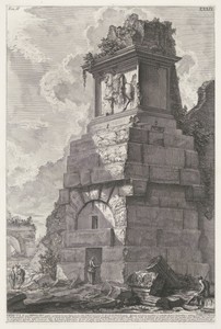 Graftombe langs de weg van Rome naar Tivoli