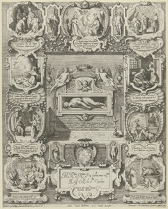 Graftombe van de H. Cecilia in de Santa Cecilia in Trastevere in Rome