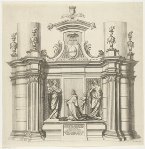 Graftombe voor Humbert-Guillaume de Precipiano, aartsbisschop van Mechelen