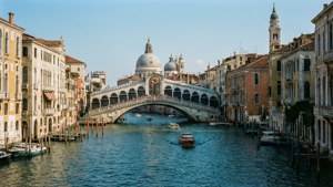 Grand Canal Panorama with Rialto
