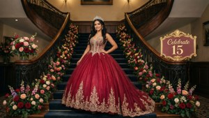 Grand Staircase Backdrop
