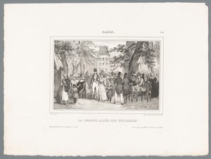 Grande Allée van de Tuilerieën