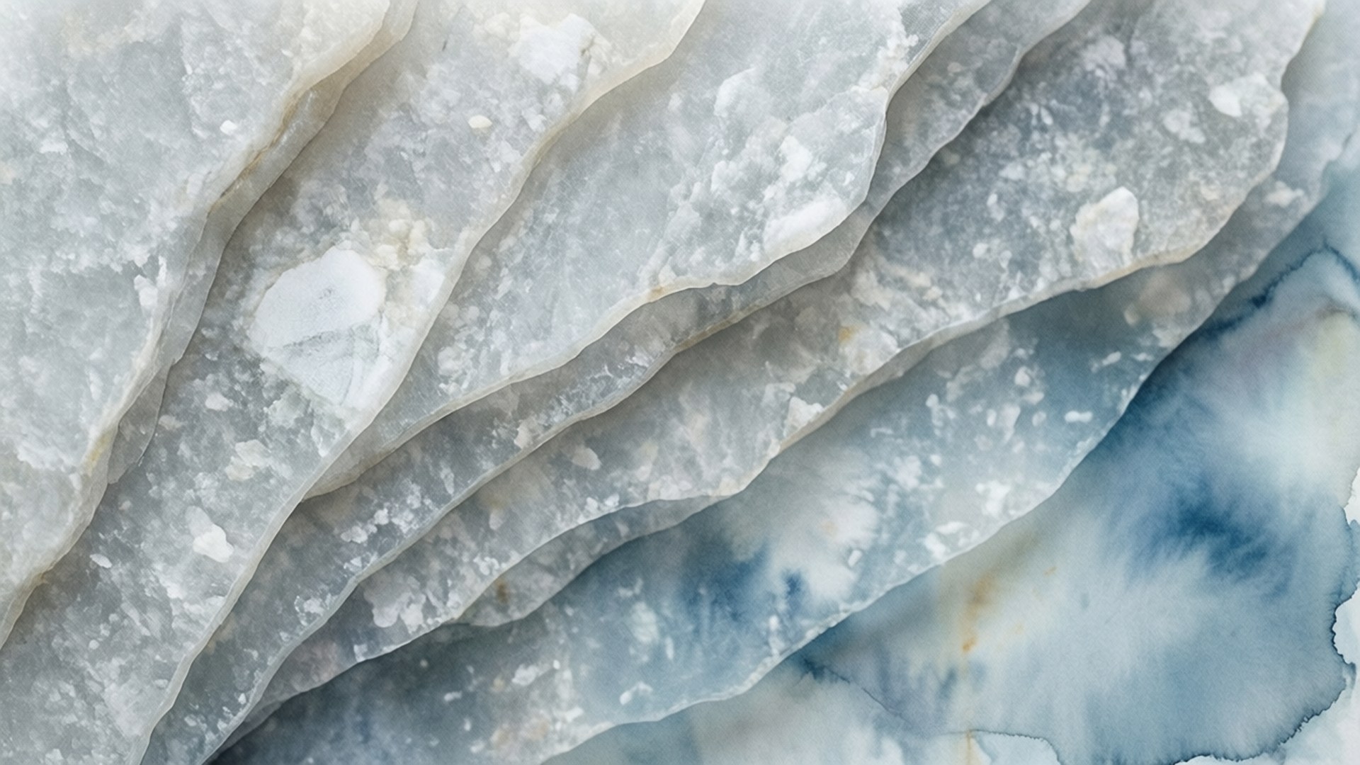 Granite Strata Watercolor by Wallpapers.art Studio