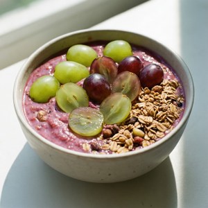 Grape Smoothie Bowl
