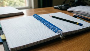 Graph Paper Study Pad
