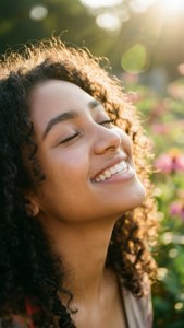 Grateful Smile Portrait