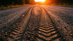 Gravel Road Sunset