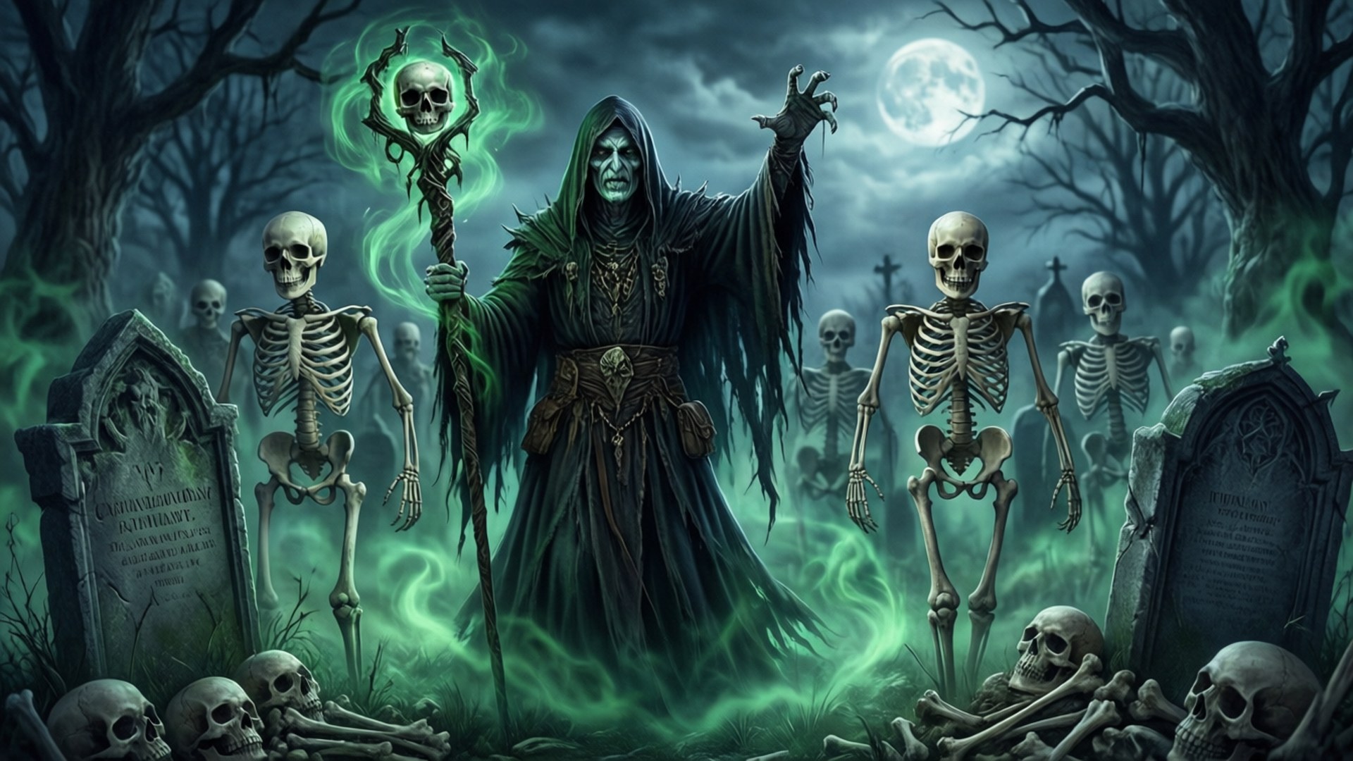 Graveyard Revenant by Wallpapers.art Studio