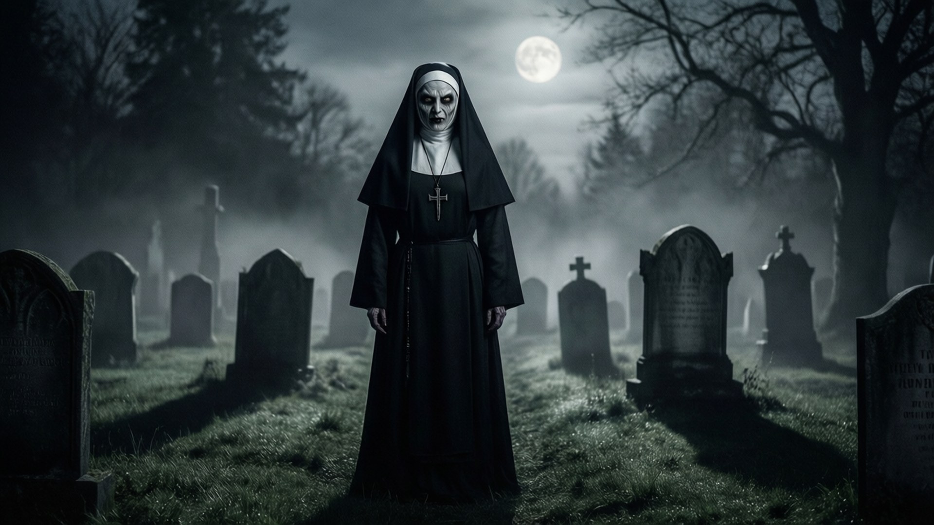 Graveyard Sentinel by Wallpapers.art Studio
