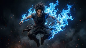 Gravity Defying Flames