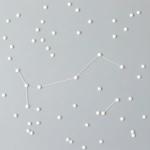 Gray Constellation Dots
