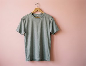 Gray Crew Pastel Pink Mockup