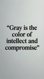 Gray Quote Typography