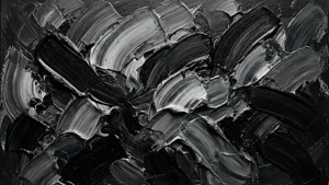 Gray Textured Brushstrokes