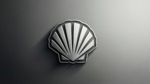 Grayscale Shell Logo
