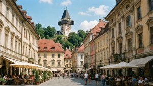 Graz Schlossberg View
