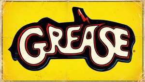 Grease Typography Poster