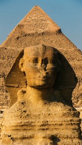 Great Sphinx and Khafre