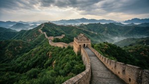Great Wall in the Clouds