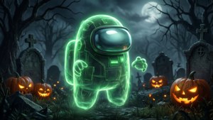Green Ghost Crewmate