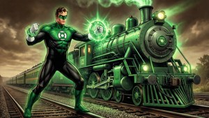 Green Lantern's Train
