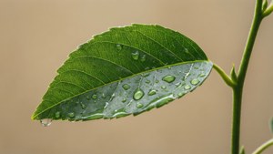 Green Leaf Macro