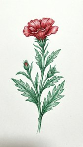 Green Marker Floral Stem