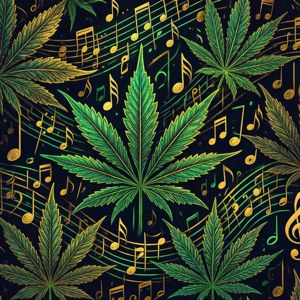 Green Notes Pattern
