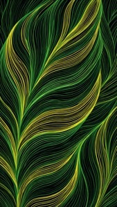 Green Yellow Wave