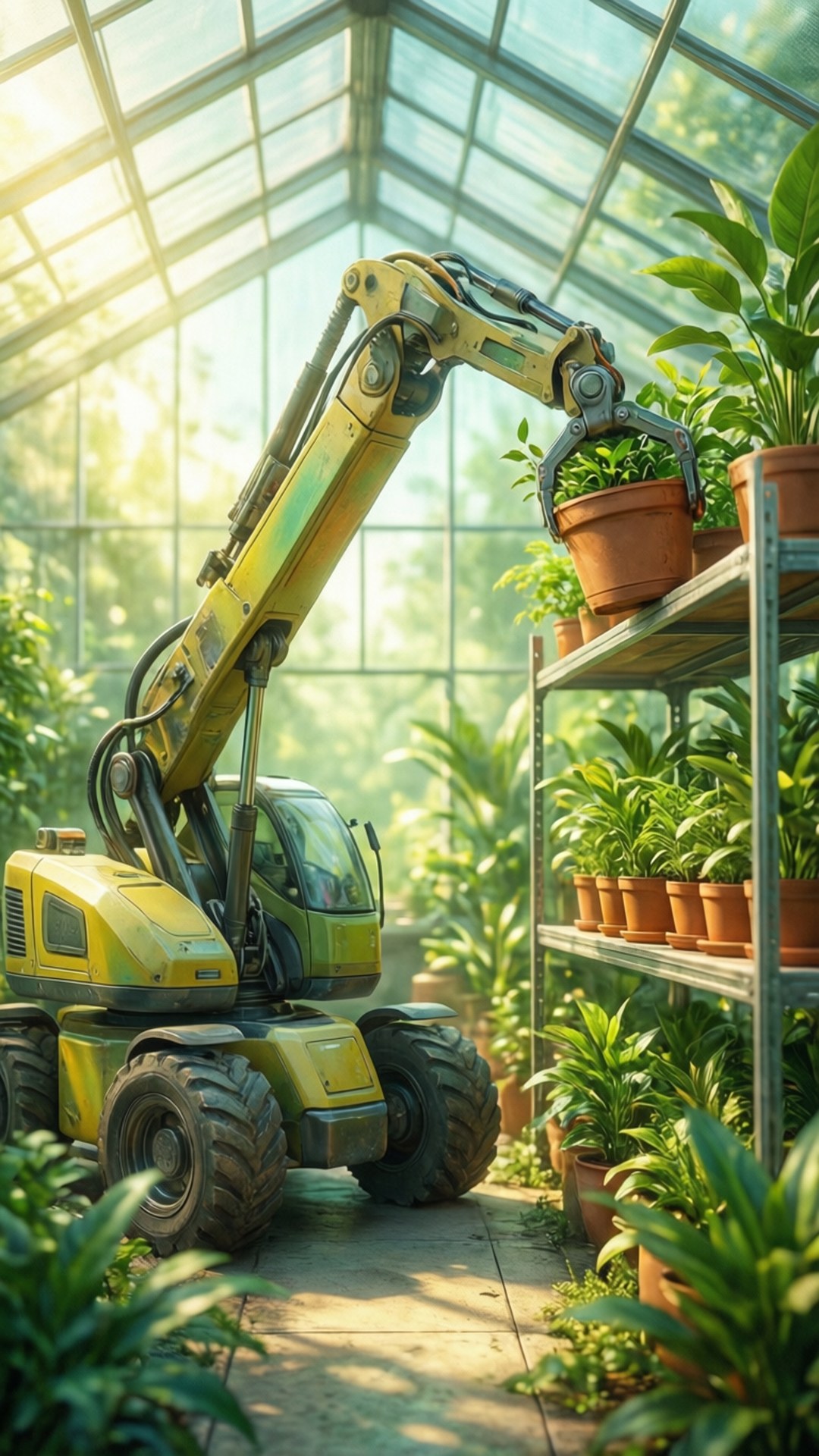 Greenhouse Automation by Wallpapers.art Studio