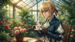 Greenhouse Tea Time