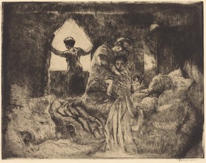 Greeting Grandmother (Le Bonjour à la Grand-mère)