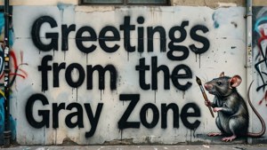 Greetings Gray Zone Graffiti