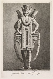 Grenadier in the Greek Style, Plate 3