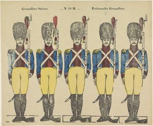 Grenadiers Suisses / Zwitsersche grenadiers
