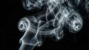 Grey Smoke Swirl