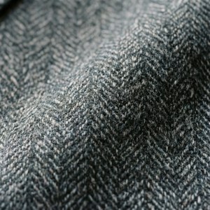 Grey Tweed Herringbone